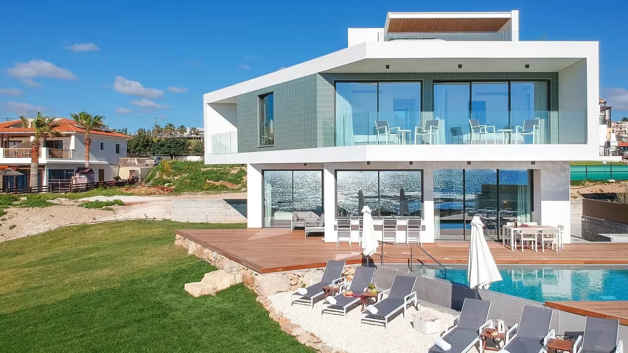 Villa Lara seafront wedding villa in Cyprus