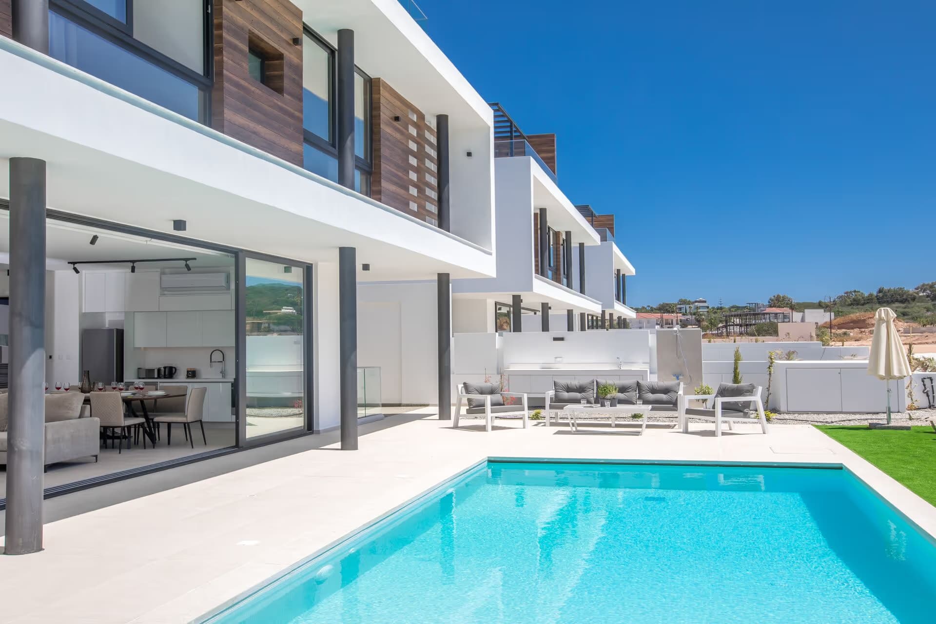 Neighbouring group wedding villas in Protaras, Cyprus