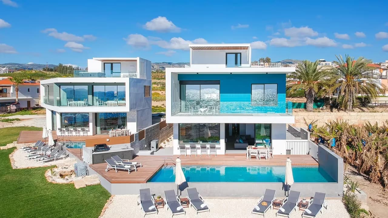 Villa Vista seafront wedding villa in Cyprus