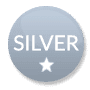 Silver property class crest