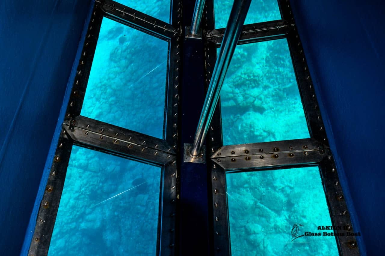 Alkion Glass Bottom Boat