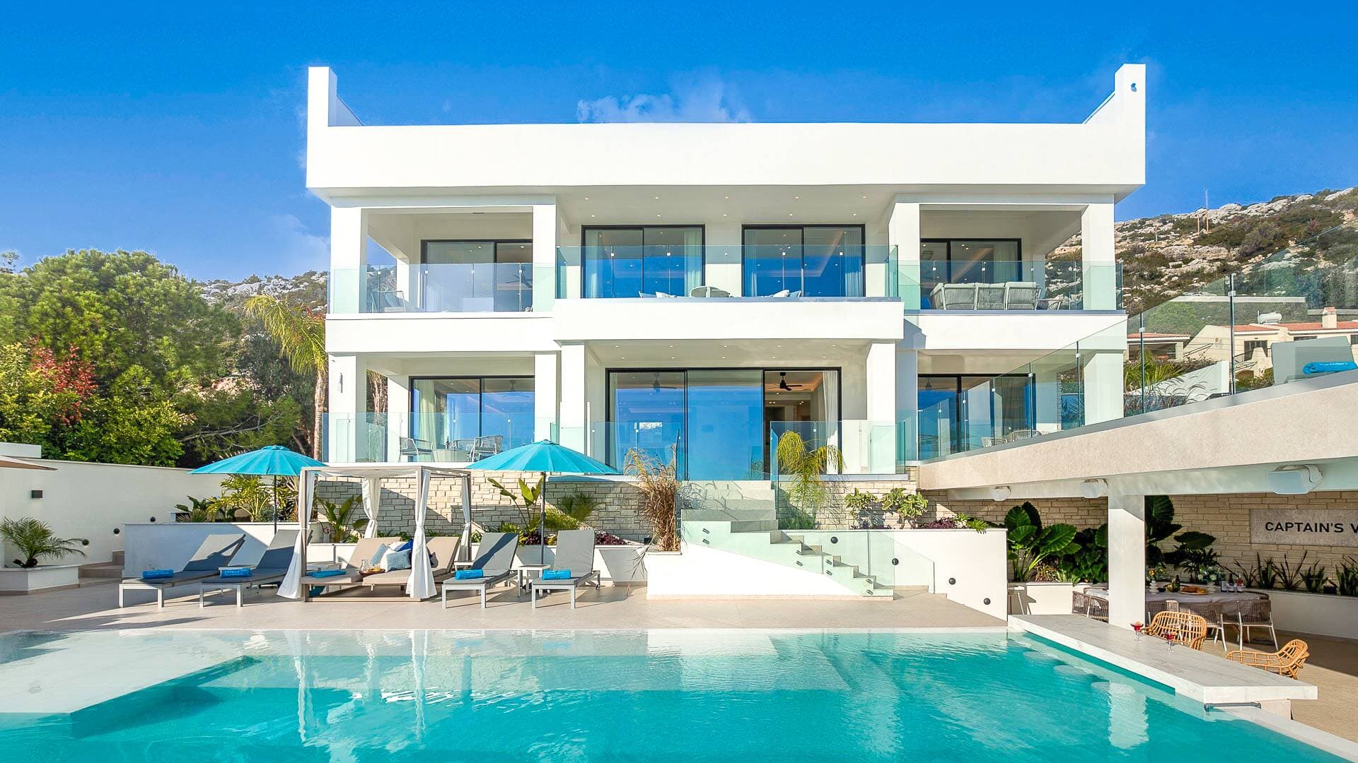 Villa Captains - 8 bedroom villa in Coral Bay, Paphos, Cyprus - photo 2