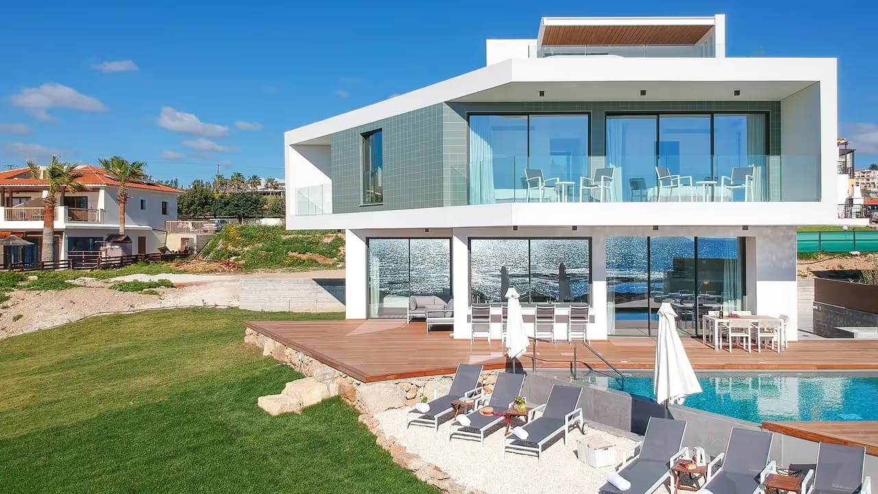 Villa Lara seafront wedding villa in Cyprus